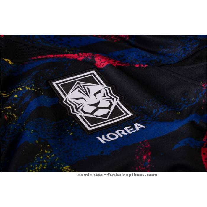Camiseta 2ª Corea del Sur Manga Larga 2022